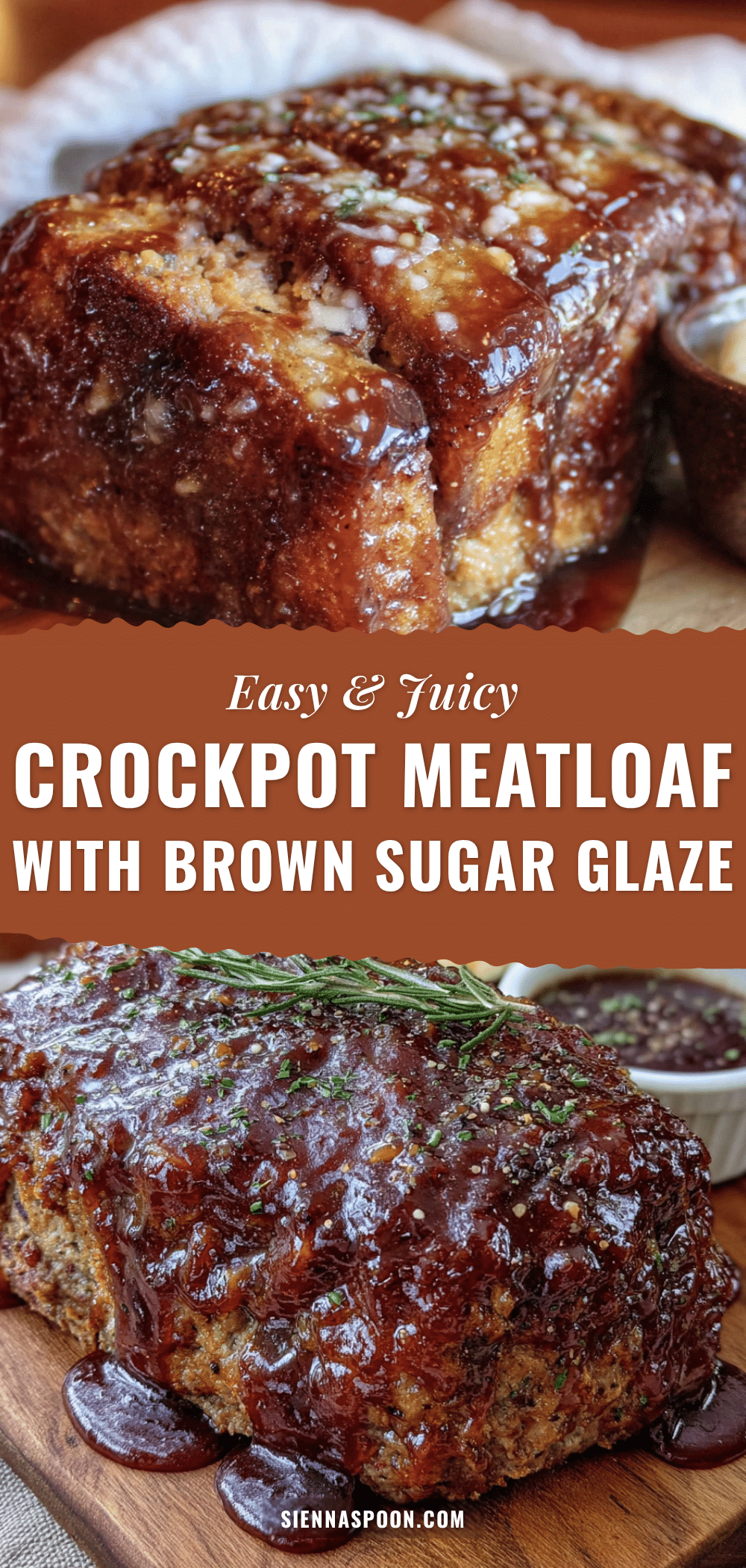 crockpot meatloaf with brown sugar glaze recipe