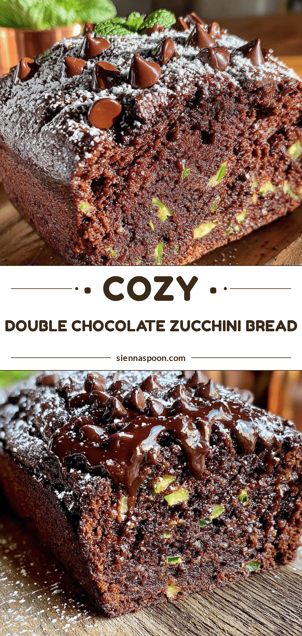 double chocolate zucchini bread recipe
