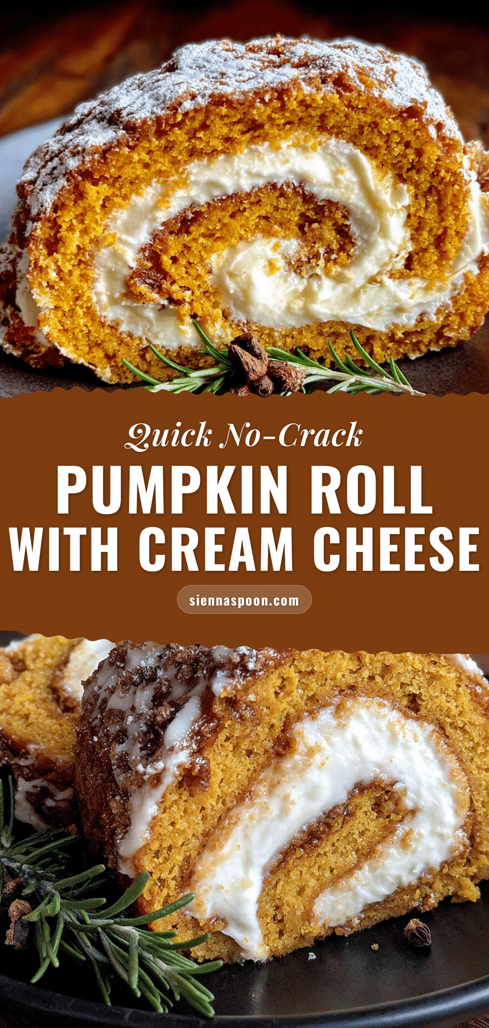 easy no-crack pumpkin roll recipe