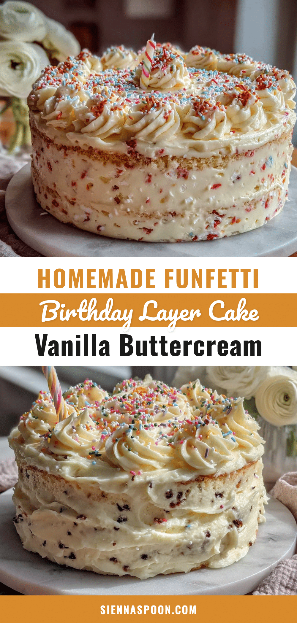 homemade funfetti birthday cake recipe
