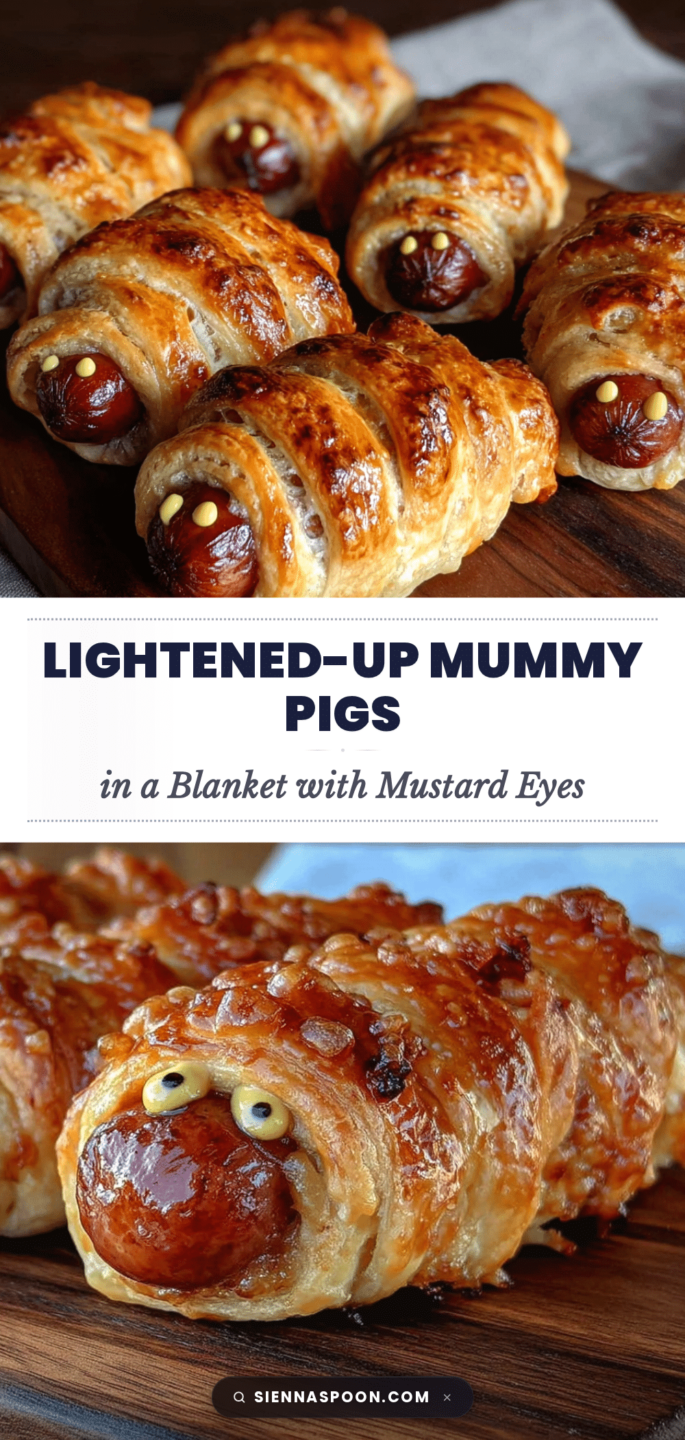 lightened-up mummy pigs in a blanket recipe