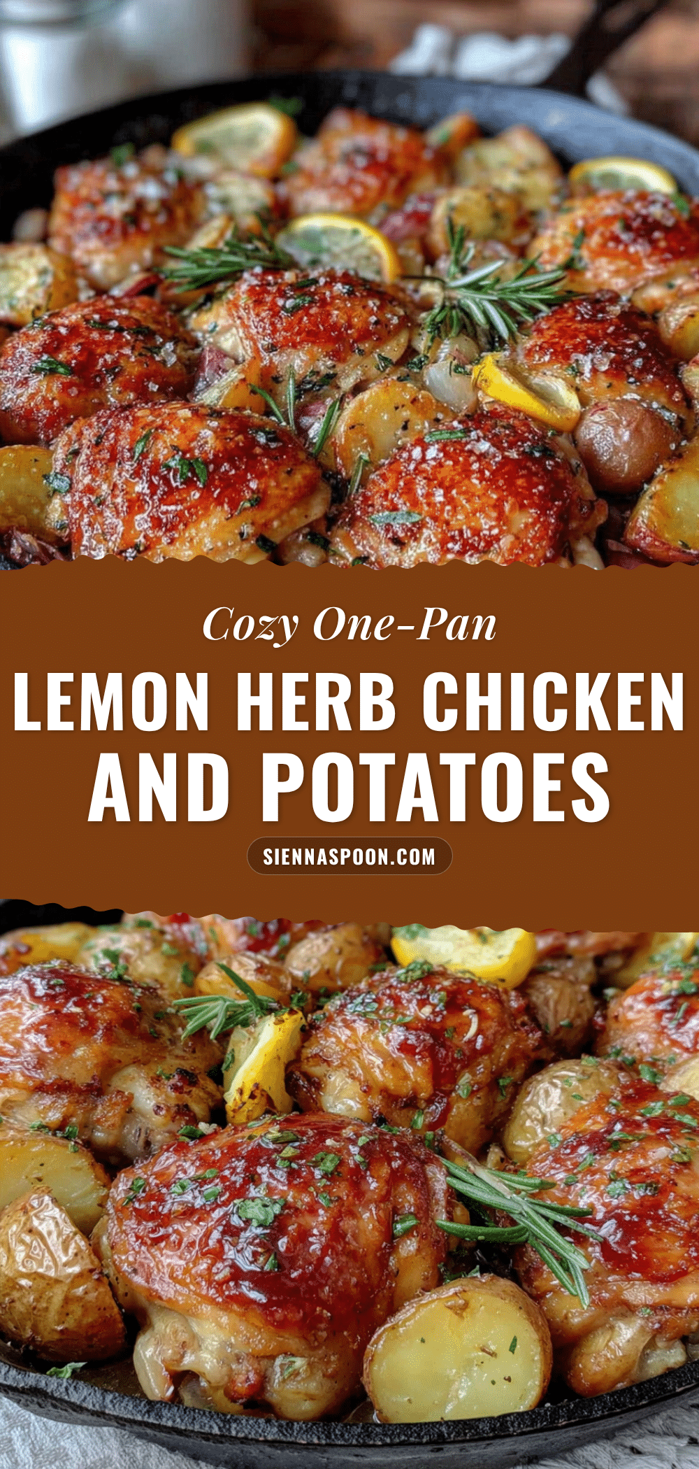 one-pan lemon herb chicken and potatoes recipe