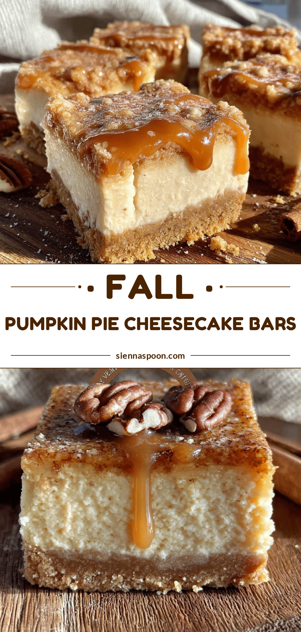 pumpkin cheesecake bars recipe