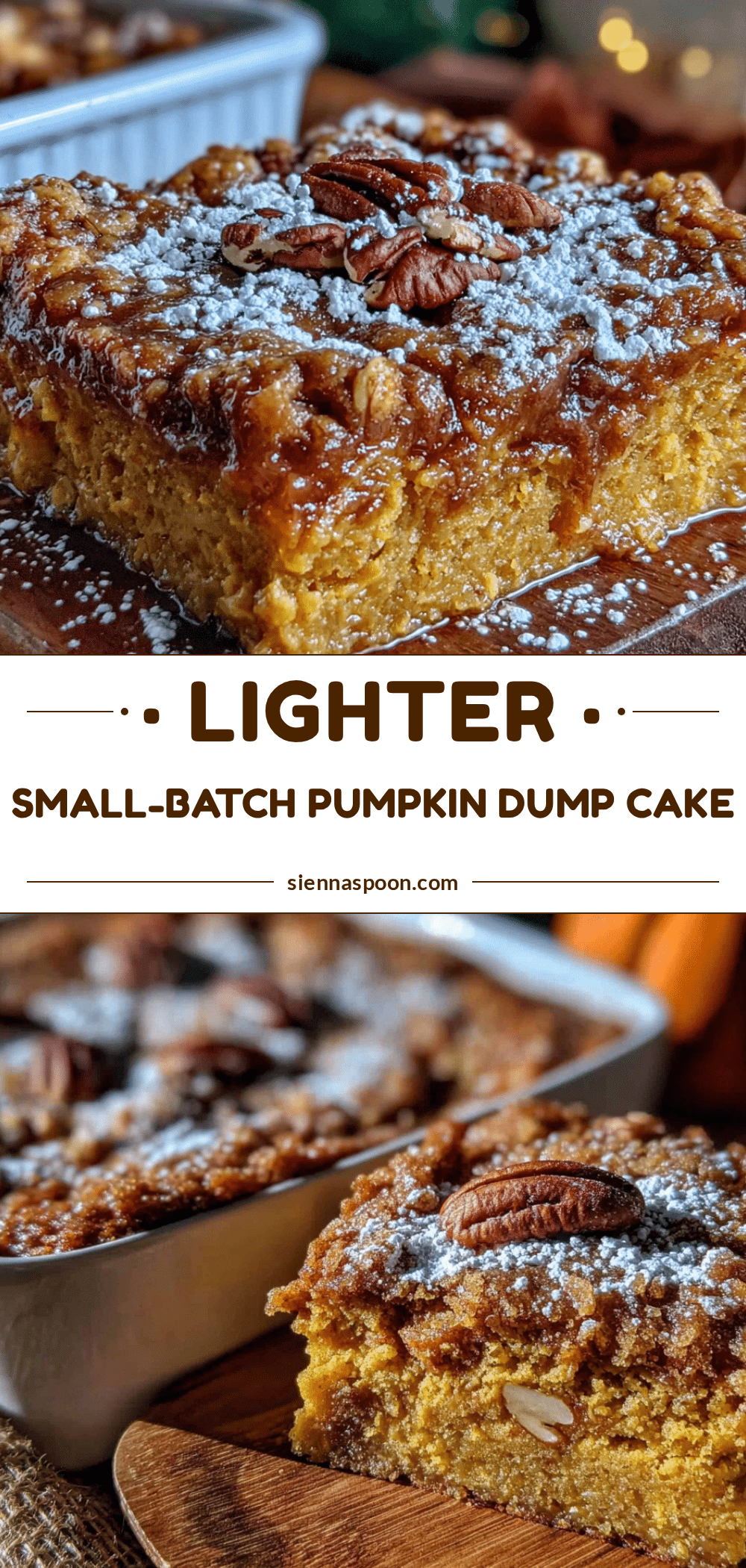pumpkin dump cake recipe