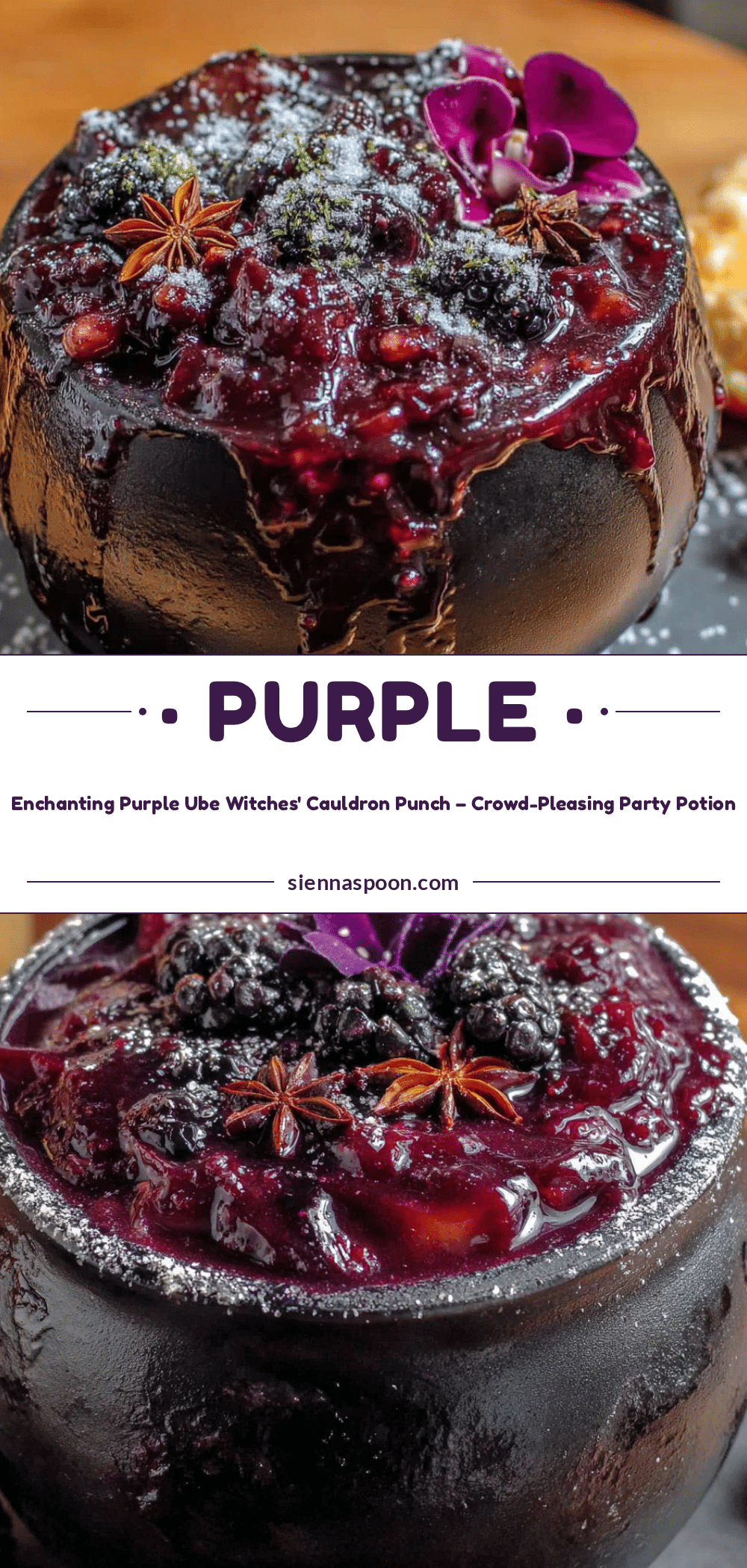ube witches cauldron punch recipe