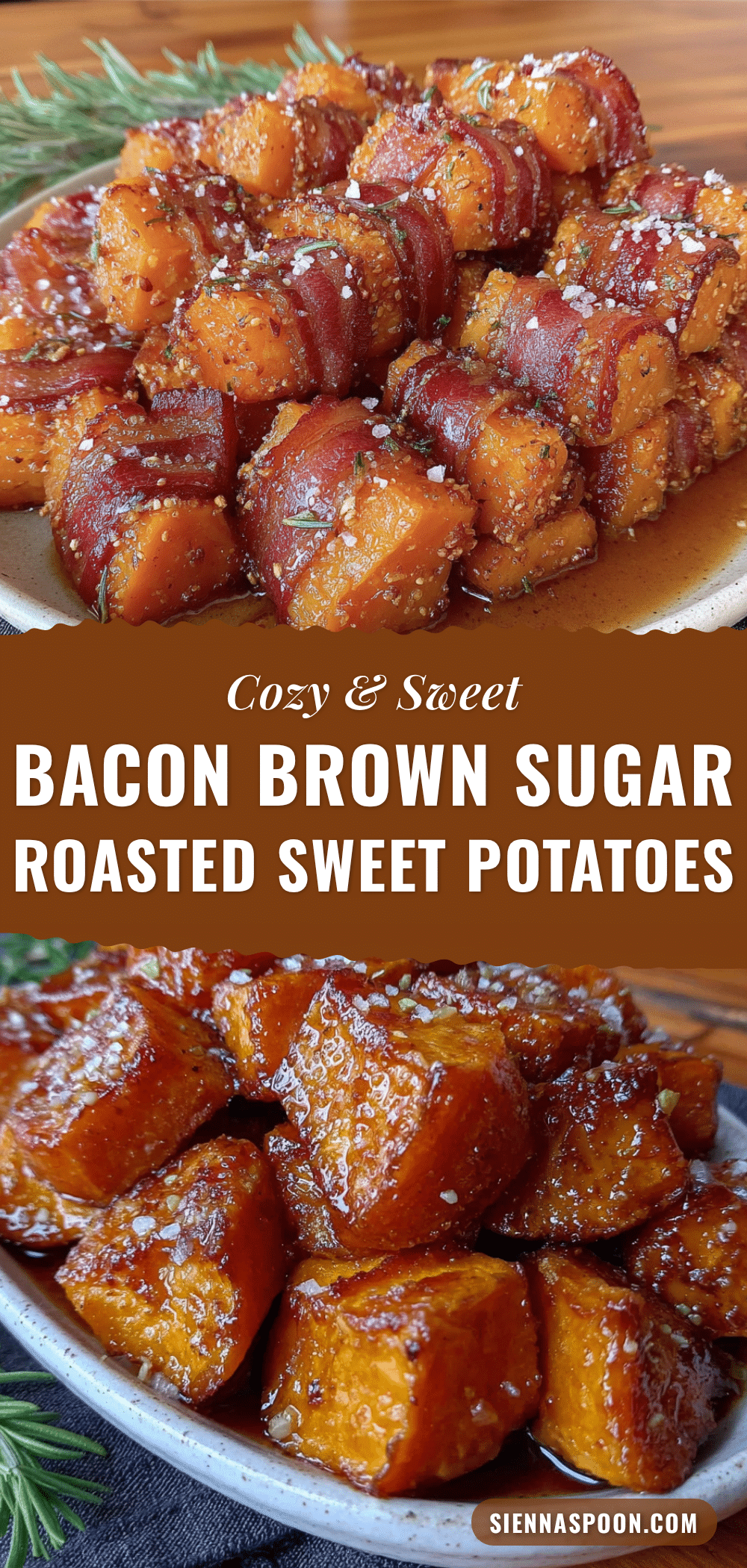 bacon brown sugar roasted sweet potatoes recipe