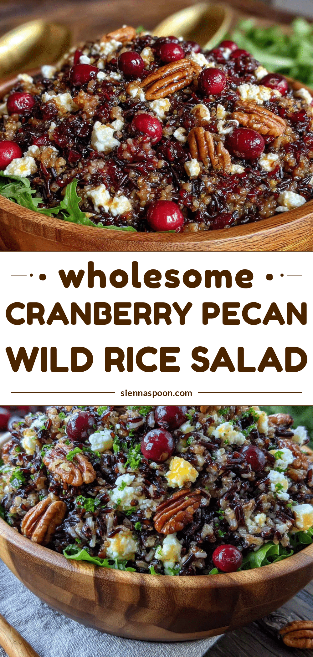 cranberry pecan wild rice salad recipe