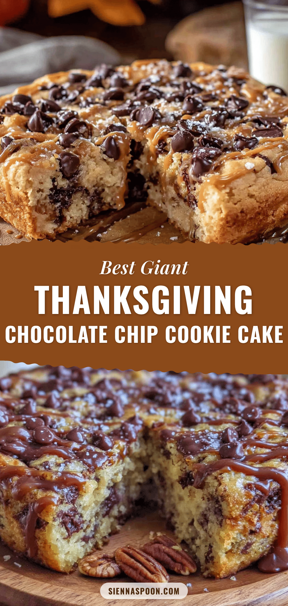 giant chocolate chip cookie cake recipe