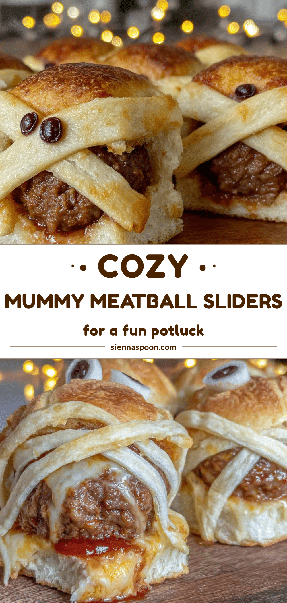 mummy meatball sliders recipe