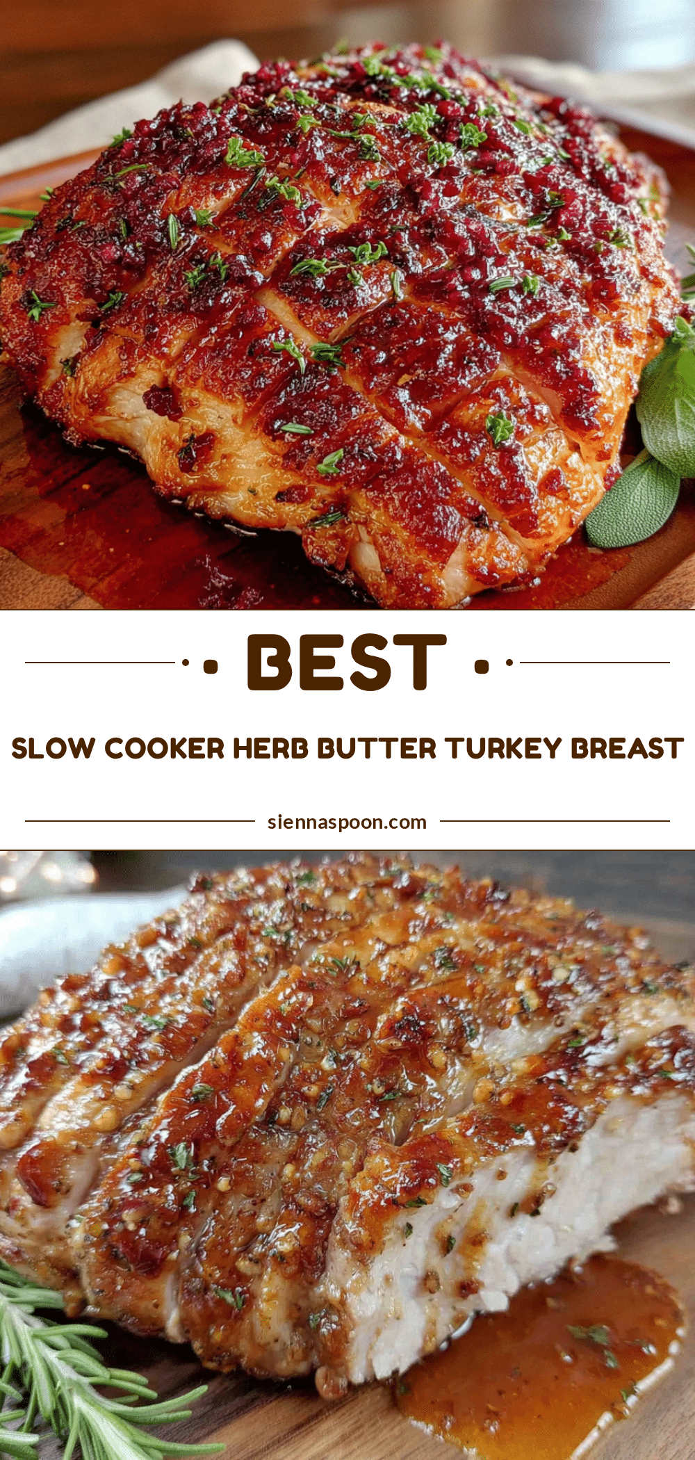 slow cooker herb butter turkey breast recipe